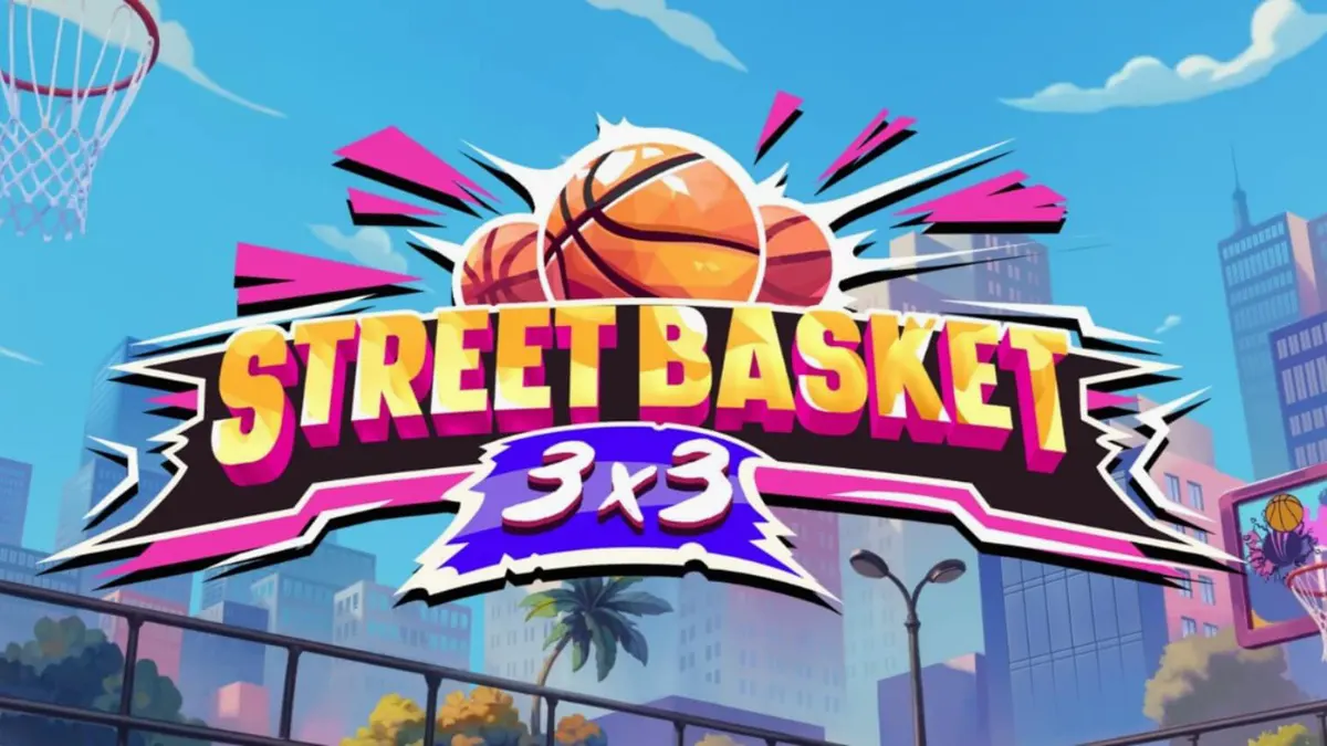 Street Basket 3×3 স্লট গেমের গ্রাফিক্স এবং বাস্কেটবল থিম